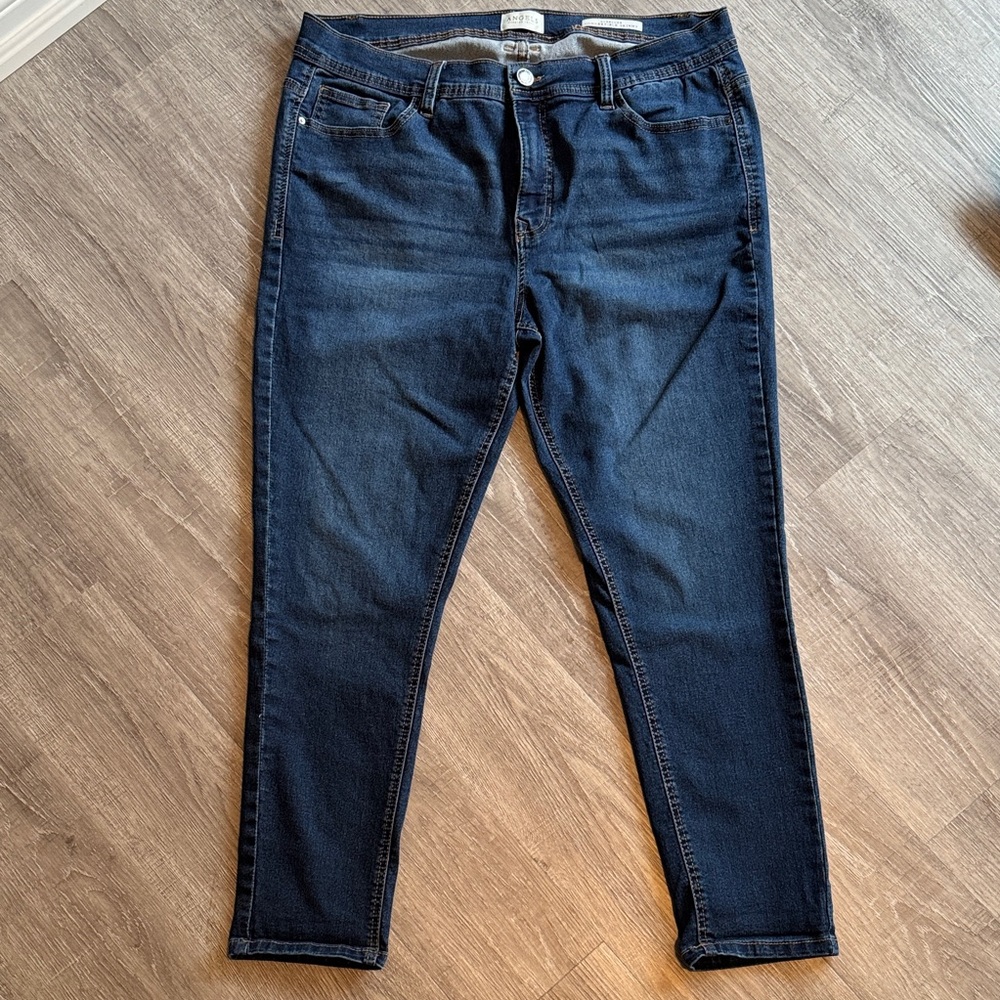 Angels Dark Blue Skinny Jeans